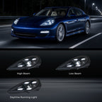 Full LED headlight features and specifications for 2010-2013 Porsche Panamera 970 (image 2)
