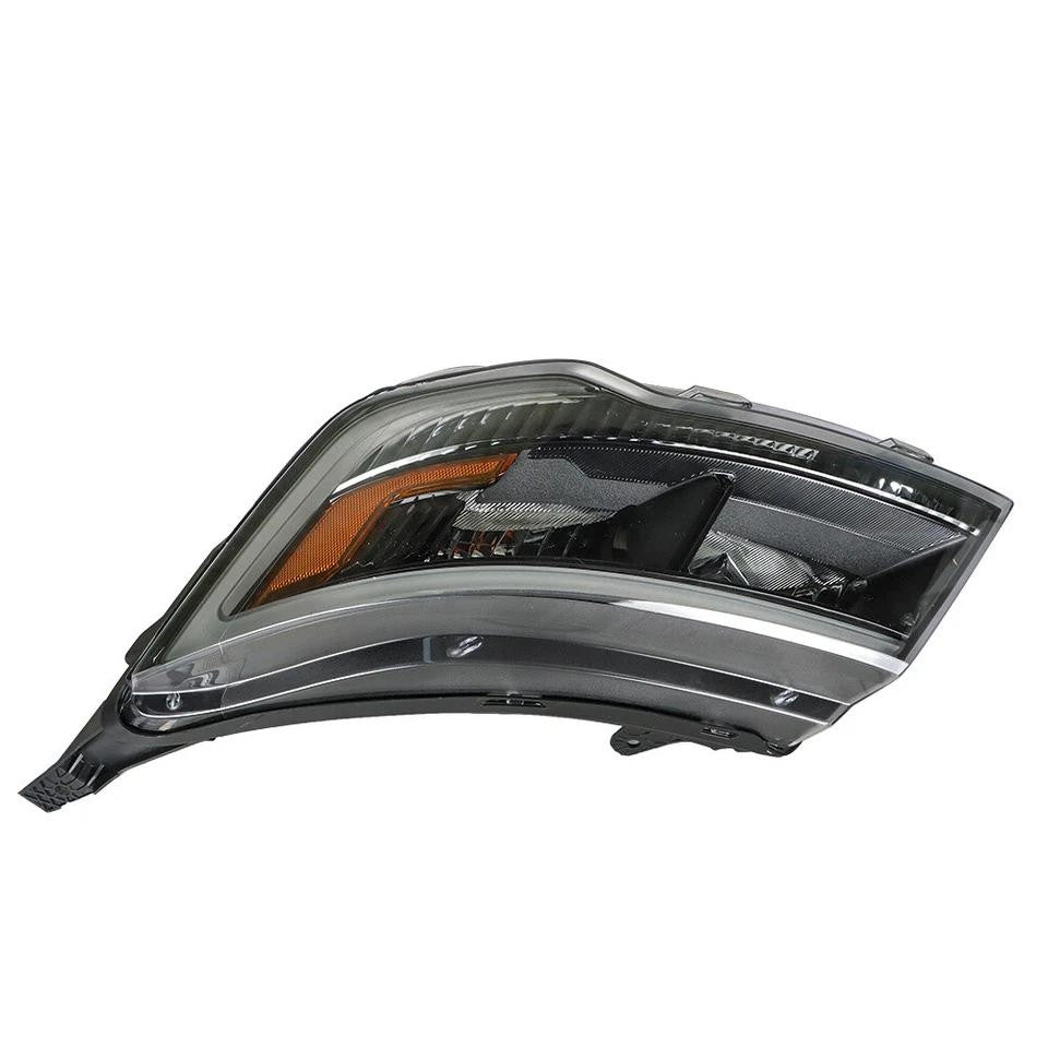 Led headlight adjuster close-up for 2016-2018 Ford Explorer Sport