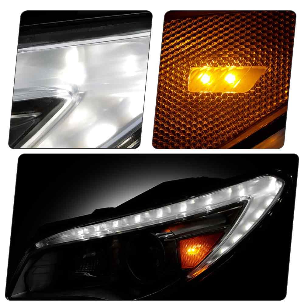 Left HID headlight side angle for 2013-2017 Buick Enclave