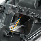 Led headlight adjuster close-up for 2016-2018 Ford Explorer