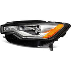 Pair HID headlight rear housing angle for 2012-2015 Audi A6 / S6