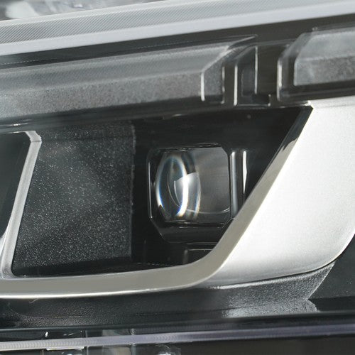 Chrome Full LED headlight top view for 2024-2026 Ford Mustang