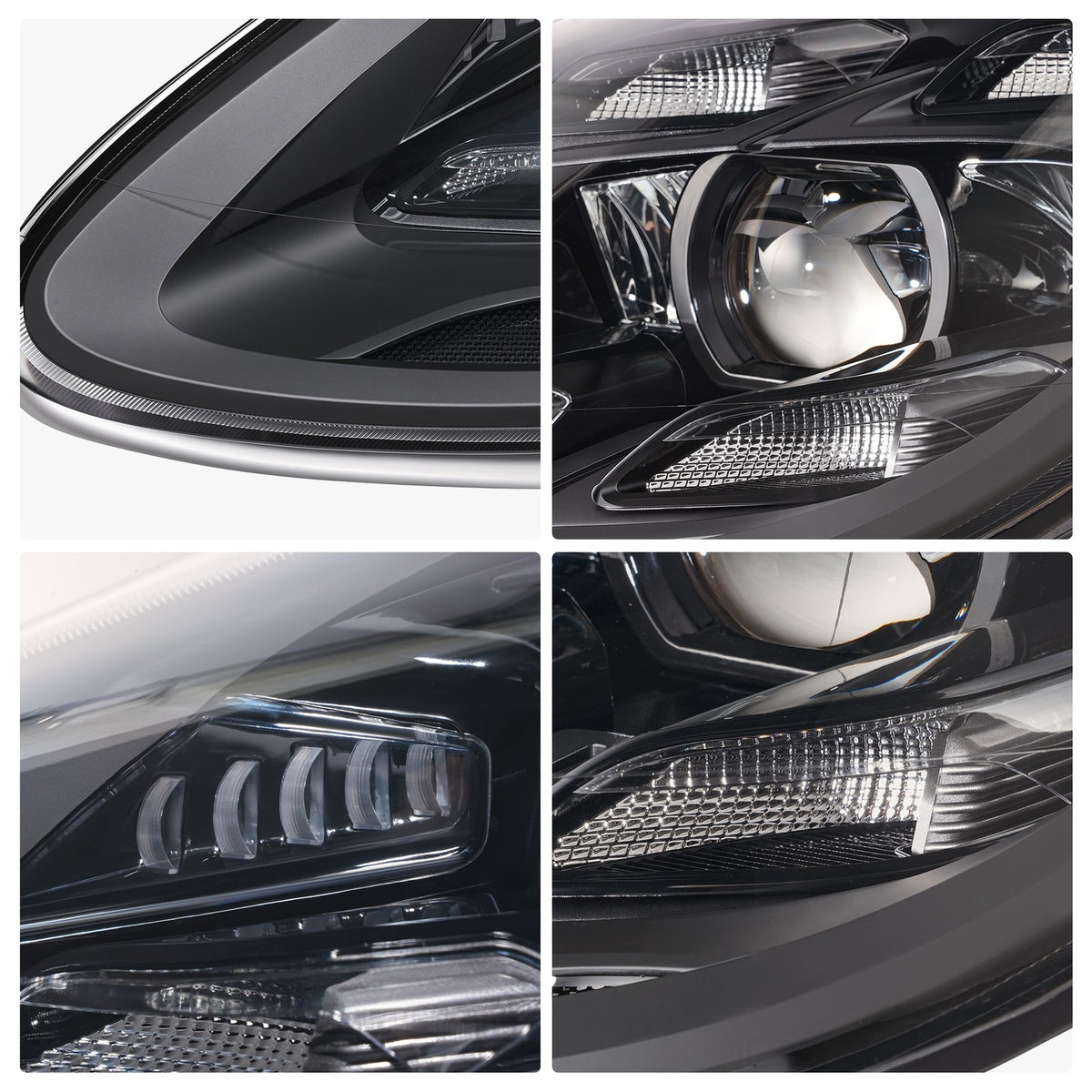 2023 Style Full LED headlight features and specifications for 2011-2014 Porsche Cayenne 958 (image 5)