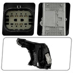 Right LED headlight lens close-up for 2015-2020 Cadillac Escalade