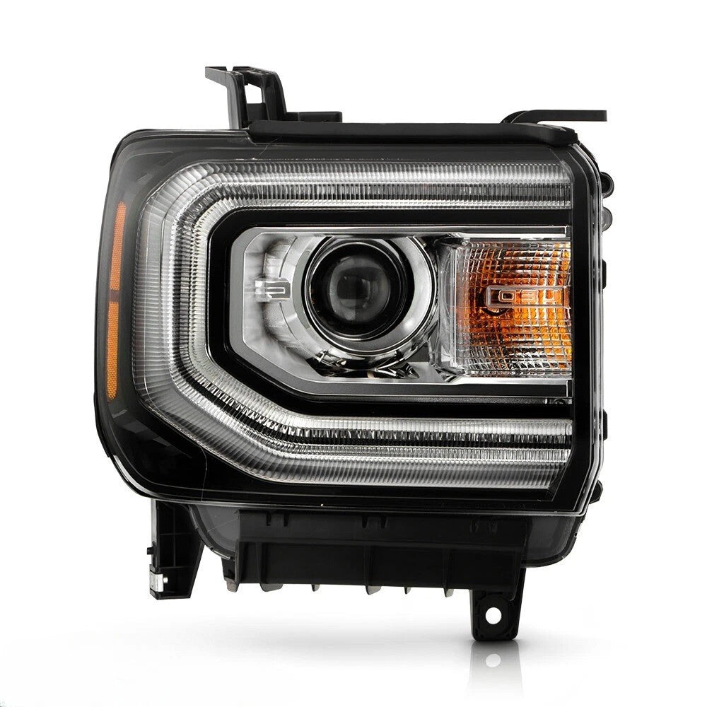 Hid headlight adjuster close-up for 2016-2018 GMC Sierra 1500