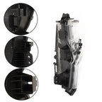 Right LED headlight lens close-up for 2020-2023 Chevrolet Silverado 2500HD/3500HD