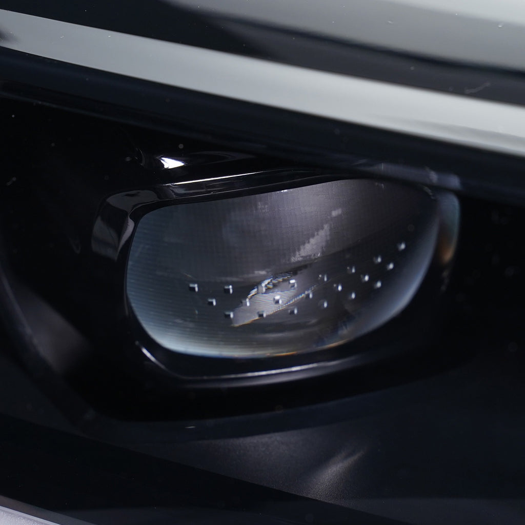 Led headlight connector close-up for 2021-2023 Buick Envision