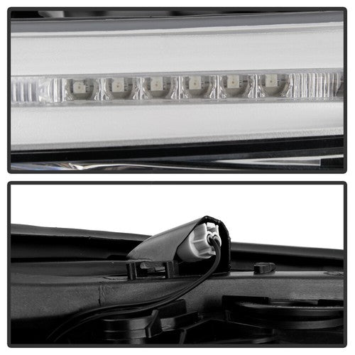 Right HID headlight side angle for 2008-2010 BMW 5 Series E60