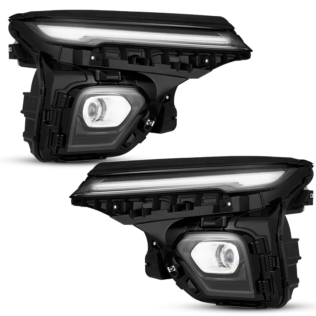 Full LED Headlights Pair w/ LED Signal for Chevy Trailblazer ACTIV / RS / LT (2024-2026)