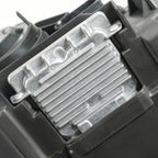 Right HID headlight lens close-up for 2013-2016 Ford Escape