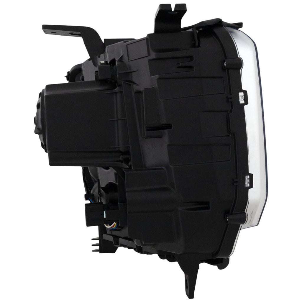 Right halogen projector headlight side angle for 2014-2015 GMC Sierra 1500