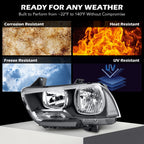 Black Halogen headlight features and specifications for 2011-2014 Dodge Charger (image 4)