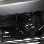 Hid headlight bulb socket close-up for 2016-2018 Chevy Silverado 1500