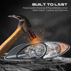 Chrome Halogen headlight features and specifications for 2008-2016 International ProStar (image 4)