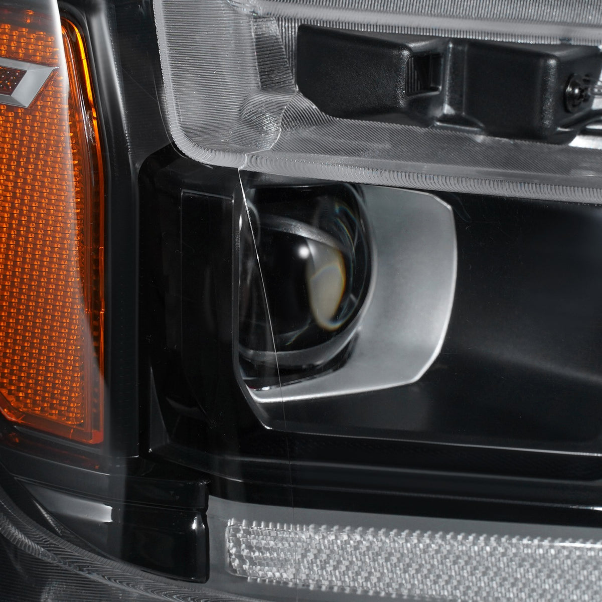 Led headlight adjuster close-up for 2022-2026 Chevrolet Silverado 1500