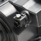 Halogen headlight connector close-up for 2015-2019 Chevy Silverado 2500HD