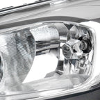 Halogen headlight connector close-up for 2015-2018 Ford Focus