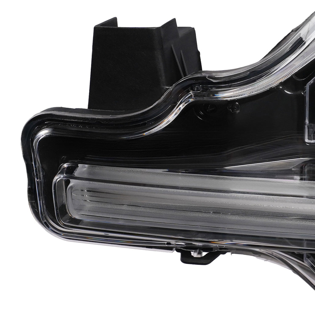 Led headlight connector close-up for 2021-2023 Ford Bronco