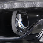 Led headlight adjuster close-up for 2018-2021 Buick Enclave