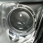 Halogen headlight adjuster close-up for 2010-2012 Ford Fusion