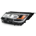 Led reflector headlight connector close-up for 2016-2018 Ford Explorer