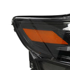 Led headlight adjuster close-up for 2013-2019 Ford Taurus