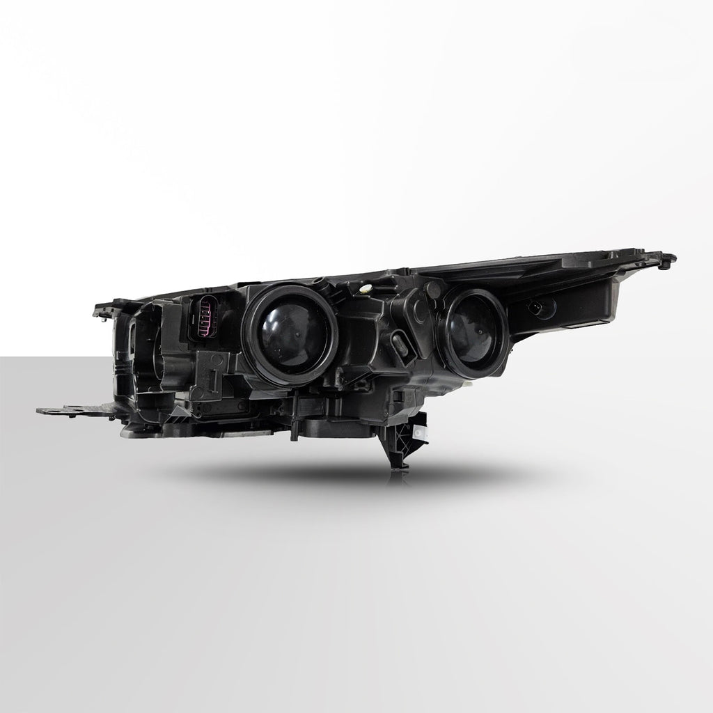 Halogen headlight adjuster close-up for 2018-2019 Ford Escape
