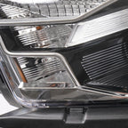 Halogen projector headlight connector close-up for 2013-2014 Ford Taurus