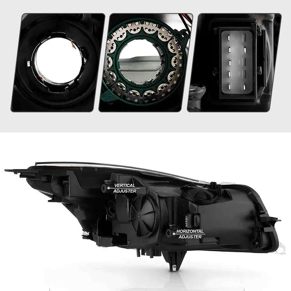 Right HID headlight side angle for 2011 Buick Regal