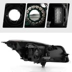 Right HID headlight side angle for 2011 Buick Regal