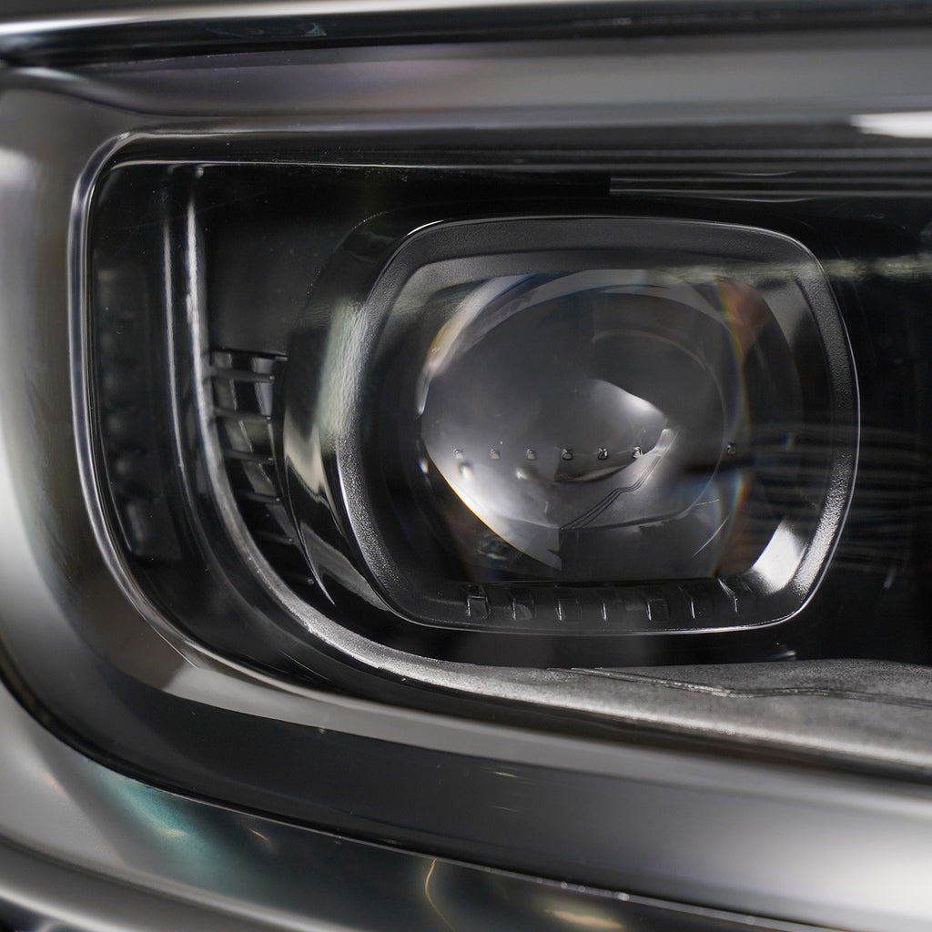 Led headlight connector close-up for 2022-2025 Jeep Wagoneer / Wagoneer L