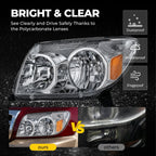 Chrome Halogen headlight features and specifications for 2003-2005 Toyota 4Runner (image 5)