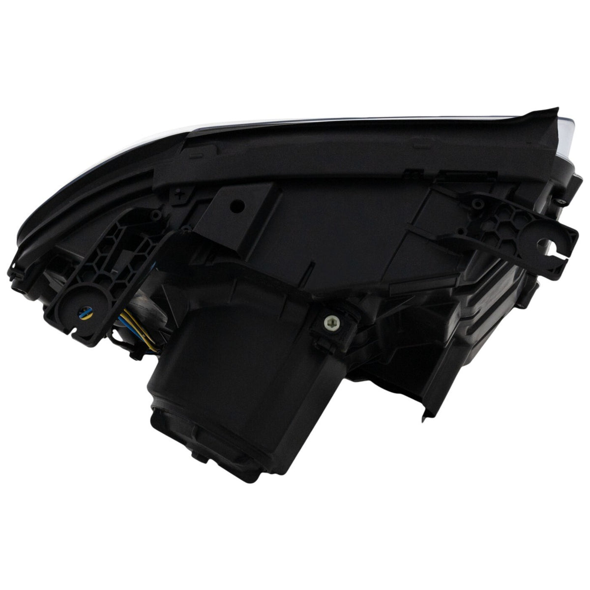 Pair halogen projector headlight rear housing angle for 2014-2015 GMC Sierra 1500