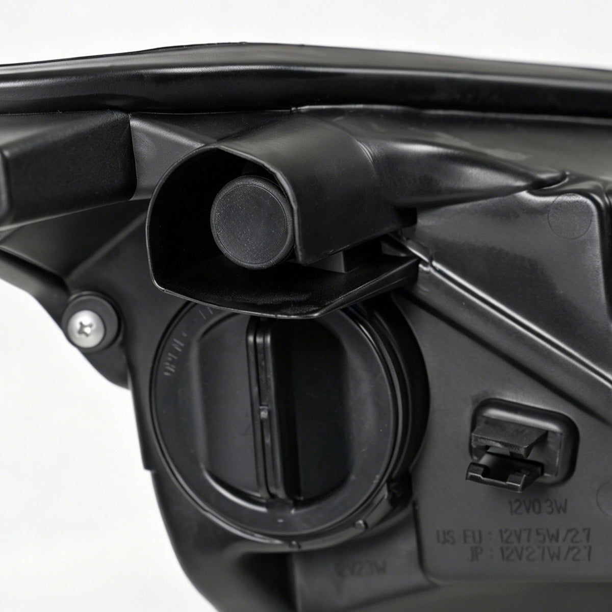 Led headlight adjuster close-up for 2014-2022 Infiniti Q50