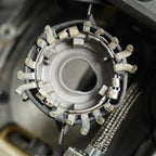 Hid headlight connector close-up for 2013-2016 Ford Escape