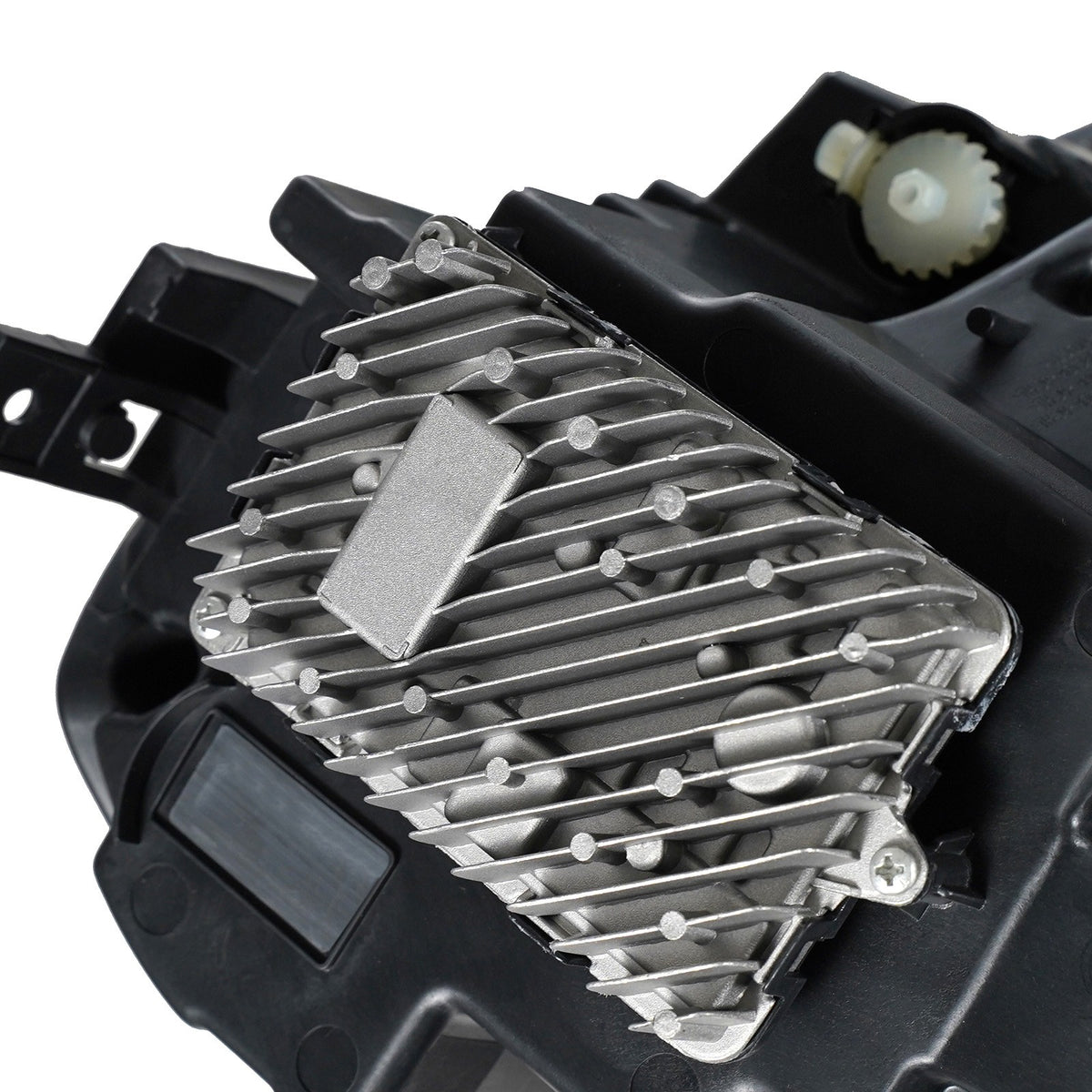 Led headlight connector close-up for 2022-2024 GMC Terrain