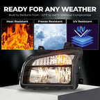 Black Halogen headlight features and specifications for 2014-2023 Kenworth T880 (image 4)