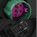 Hid headlight back housing close-up for 2014-2018 Jeep Cherokee