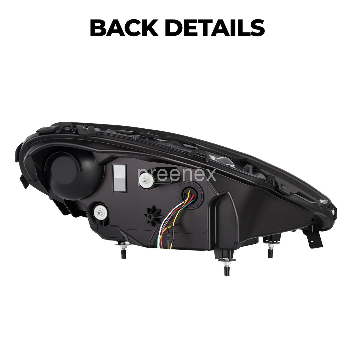 C7 Style LED Projector headlight features and specifications for 2005-2013 Chevrolet Corvette C6 (image 5)
