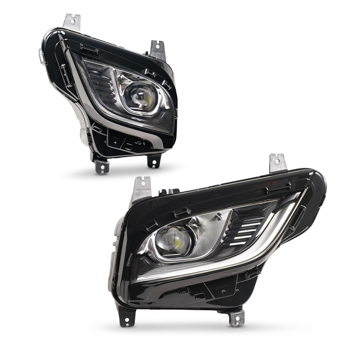 Led headlight adjuster close-up for 2022-2024 Buick Enclave