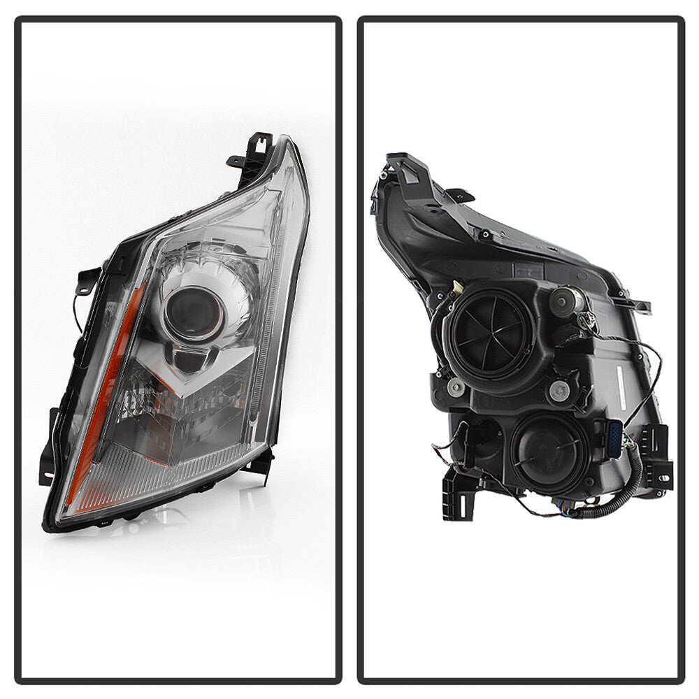 Pair HID headlight front angle for 2010-2016 Cadillac SRX