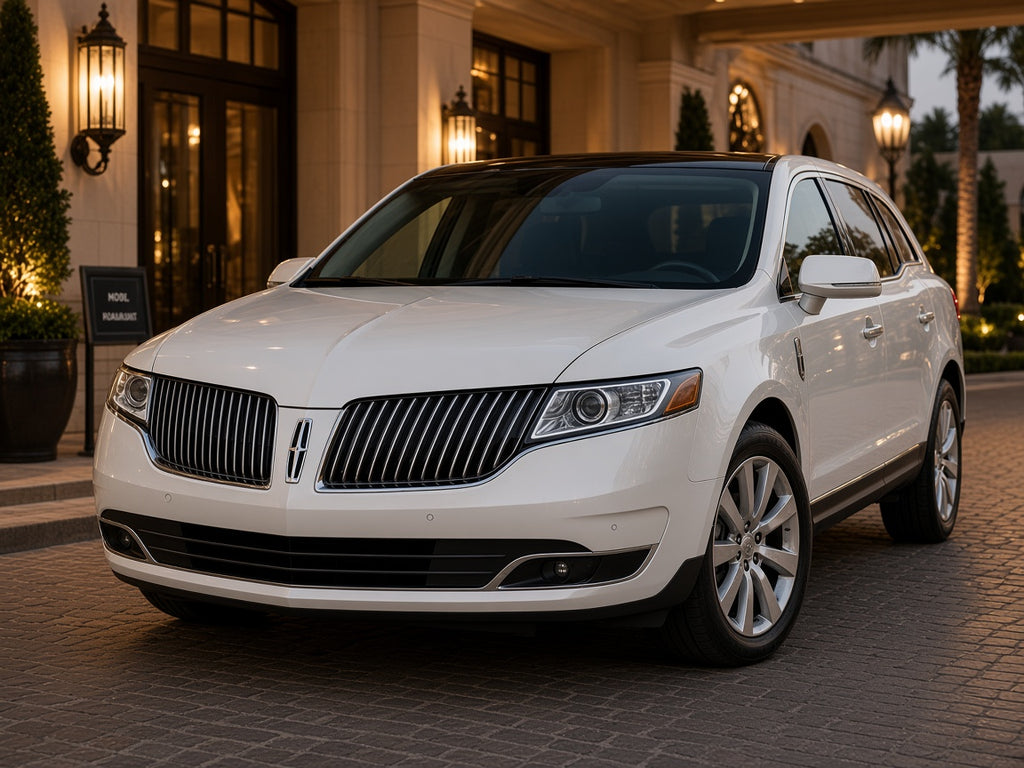 2010-2019 Lincoln MKT with HID projector headlights installed