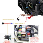 DRL fuse tap wiring