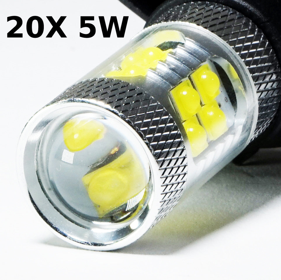 9005 HB3 100W LED Headlight DRL Lamp Bulbs (2 Pack) Lighting