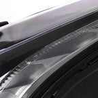 Black HID Projector headlight top view for 2015-2019 Cadillac CTS