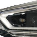 Led headlight adjuster close-up for 2019-2020 Cadillac CT6