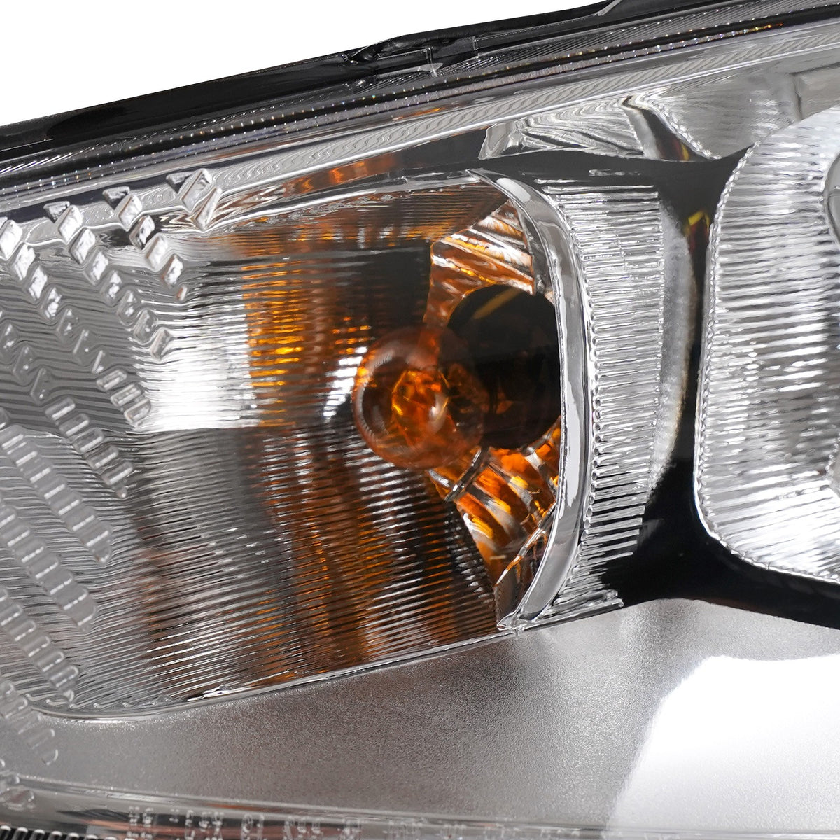 Halogen headlight bulb socket close-up for 2014-2018 Ford Fiesta