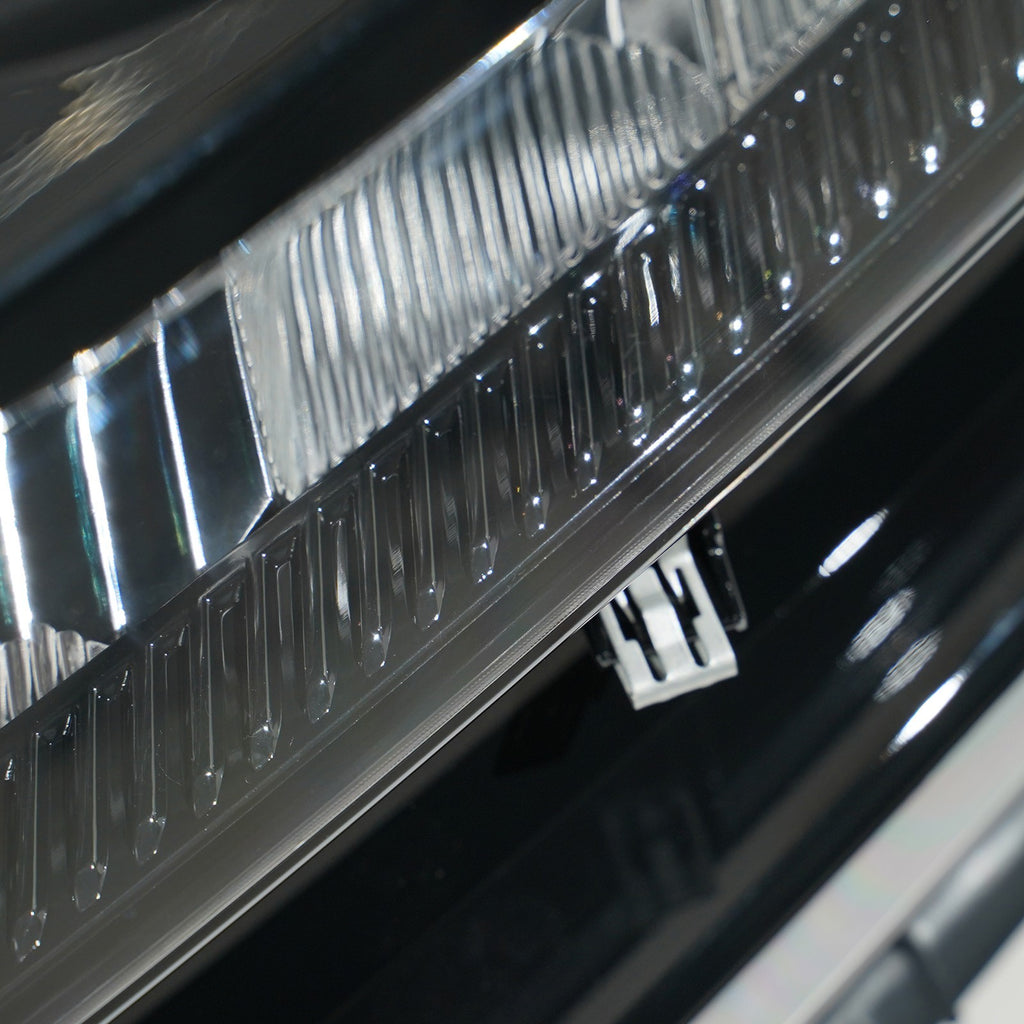 Led headlight connector close-up for 2022-2024 Ford Expedition