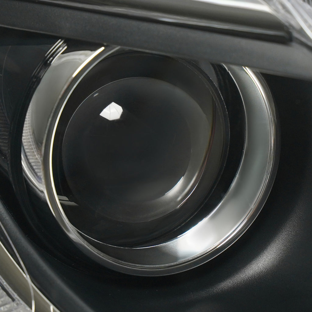 Halogen headlight mounting tab close-up for 2015-2017 Chrysler 200