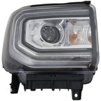 Hid headlight mounting tab close-up for 2016-2018 GMC Sierra 1500